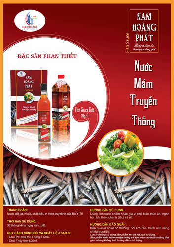 Nam Hoàng Phát  Fish Sauce Gold 20N